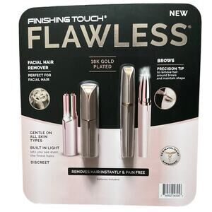 Finishing Touch Flawless Women's Painless Hair Remover Compact Hair Razor NEW
